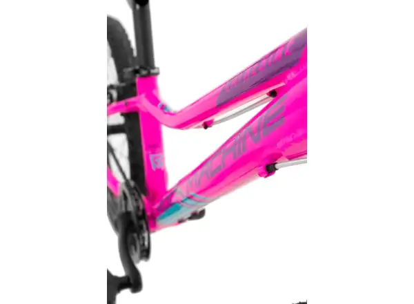 Rock Machine Catherine 20 gloss neon pink/Violet/neon cyan children's bike