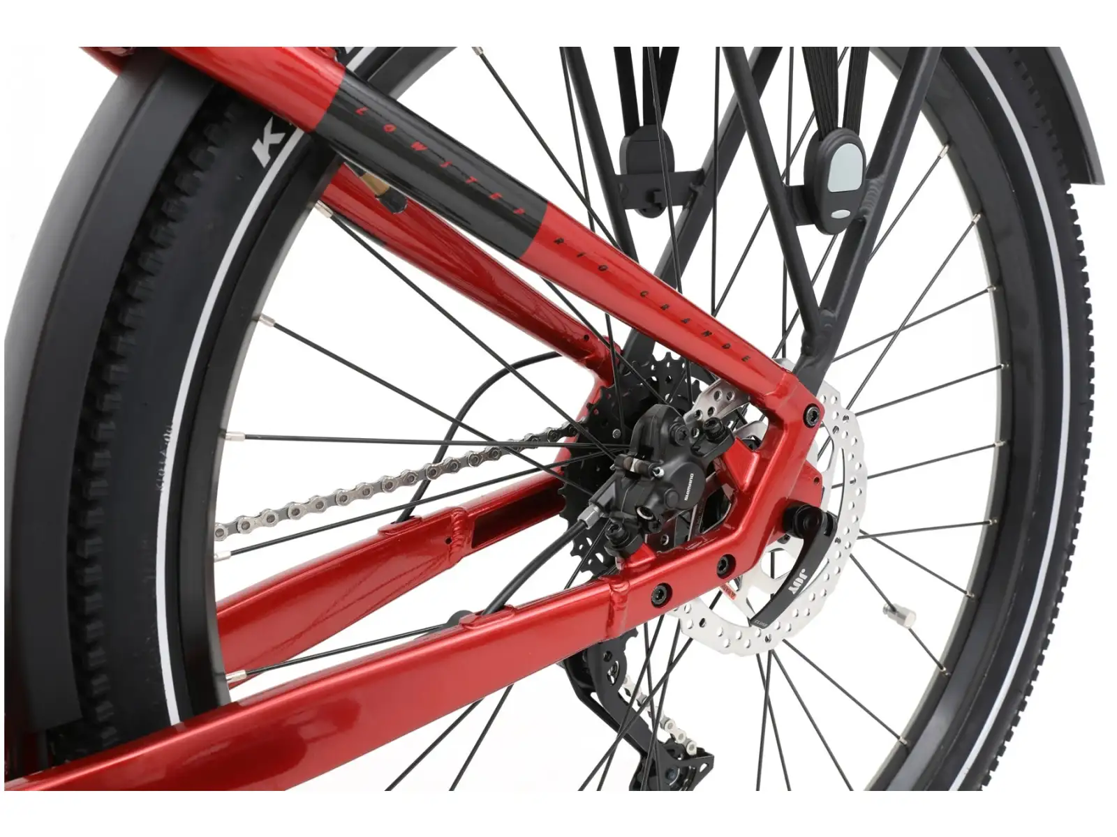 APACHE Rio Grande 3 MX 720 Wh low-step e-bike red