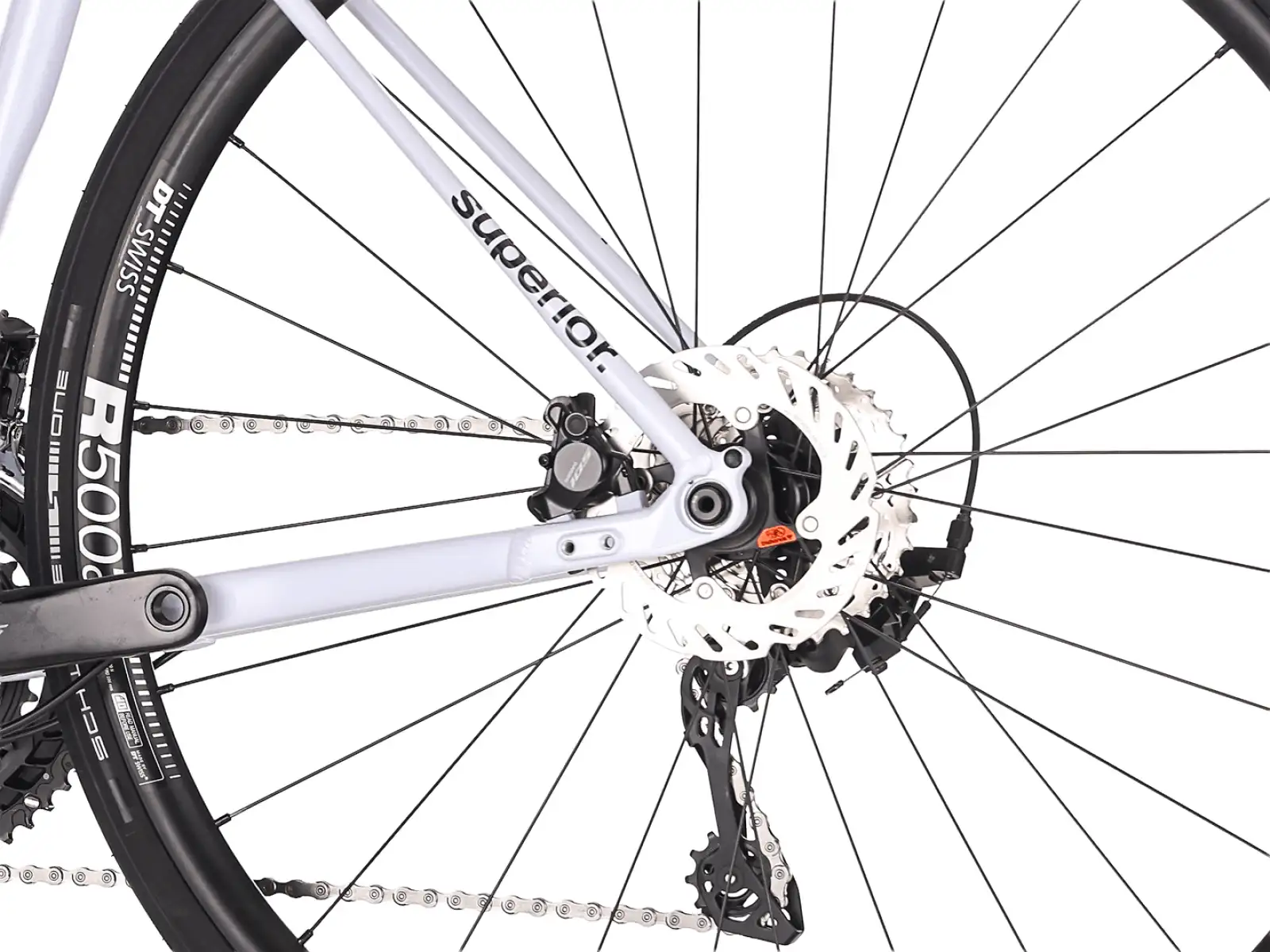 Superior XR 6.5 GF road bike Gloss Black / White