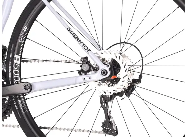 Superior XR 6.5 GF road bike Gloss Black / White