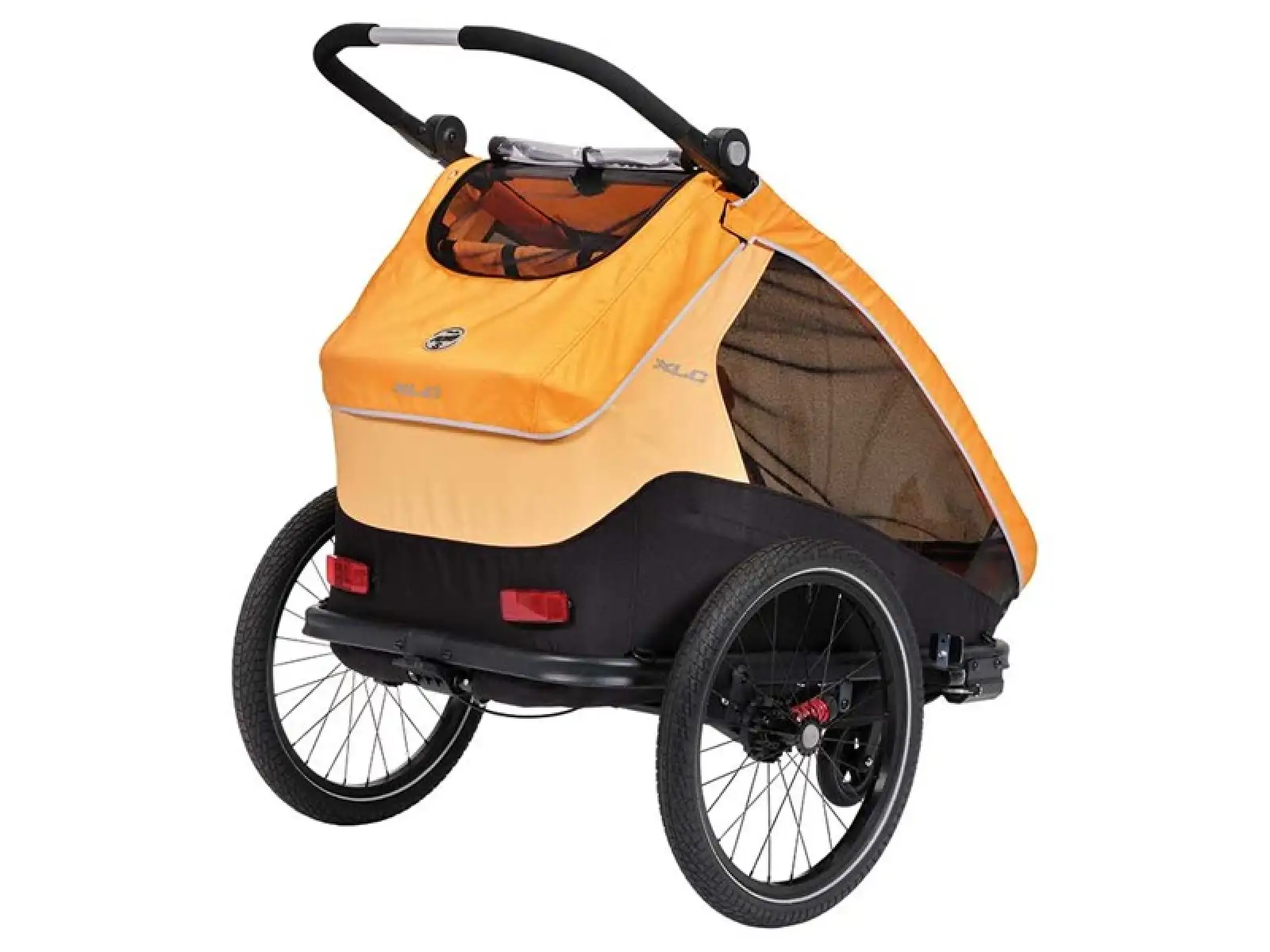 XLC DUOs BS-C10 two-seater trailer 20" Marigold/Anthrazit
