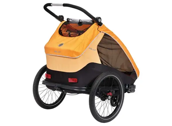 XLC DUOs BS-C10 two-seater trailer 20" Marigold/Anthrazit