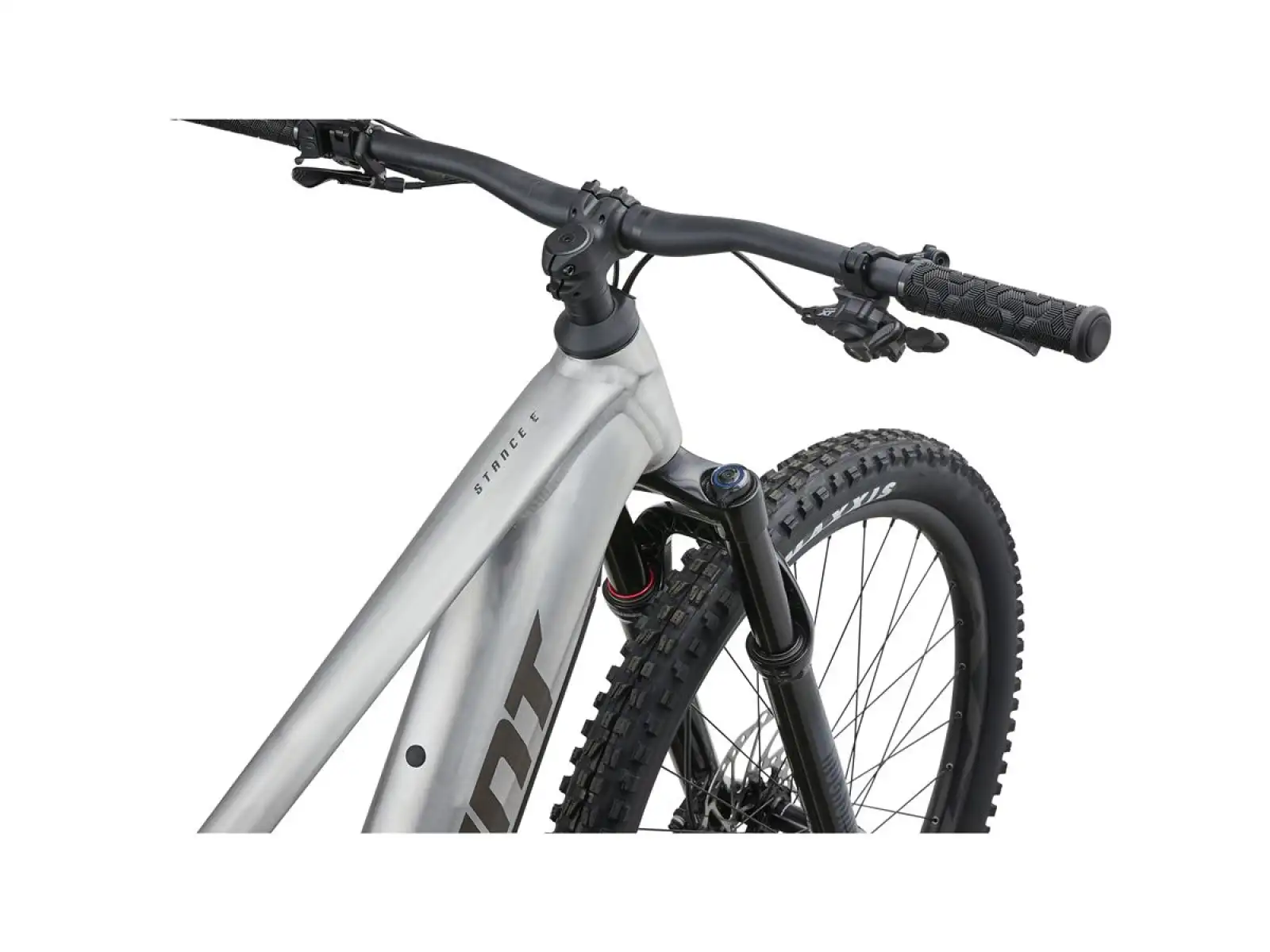 Giant Stance E+0 Pro electric mountain bike raw aluminum