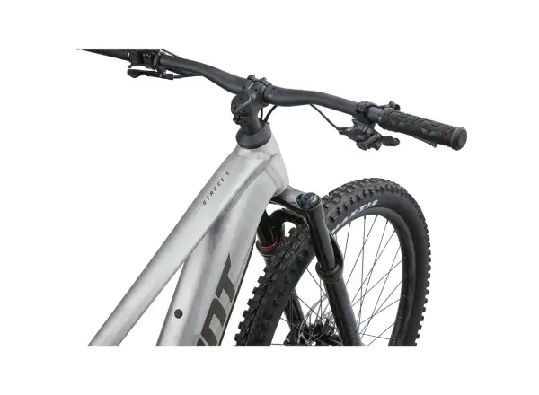 Giant Stance E+0 Pro electric mountain bike raw aluminum