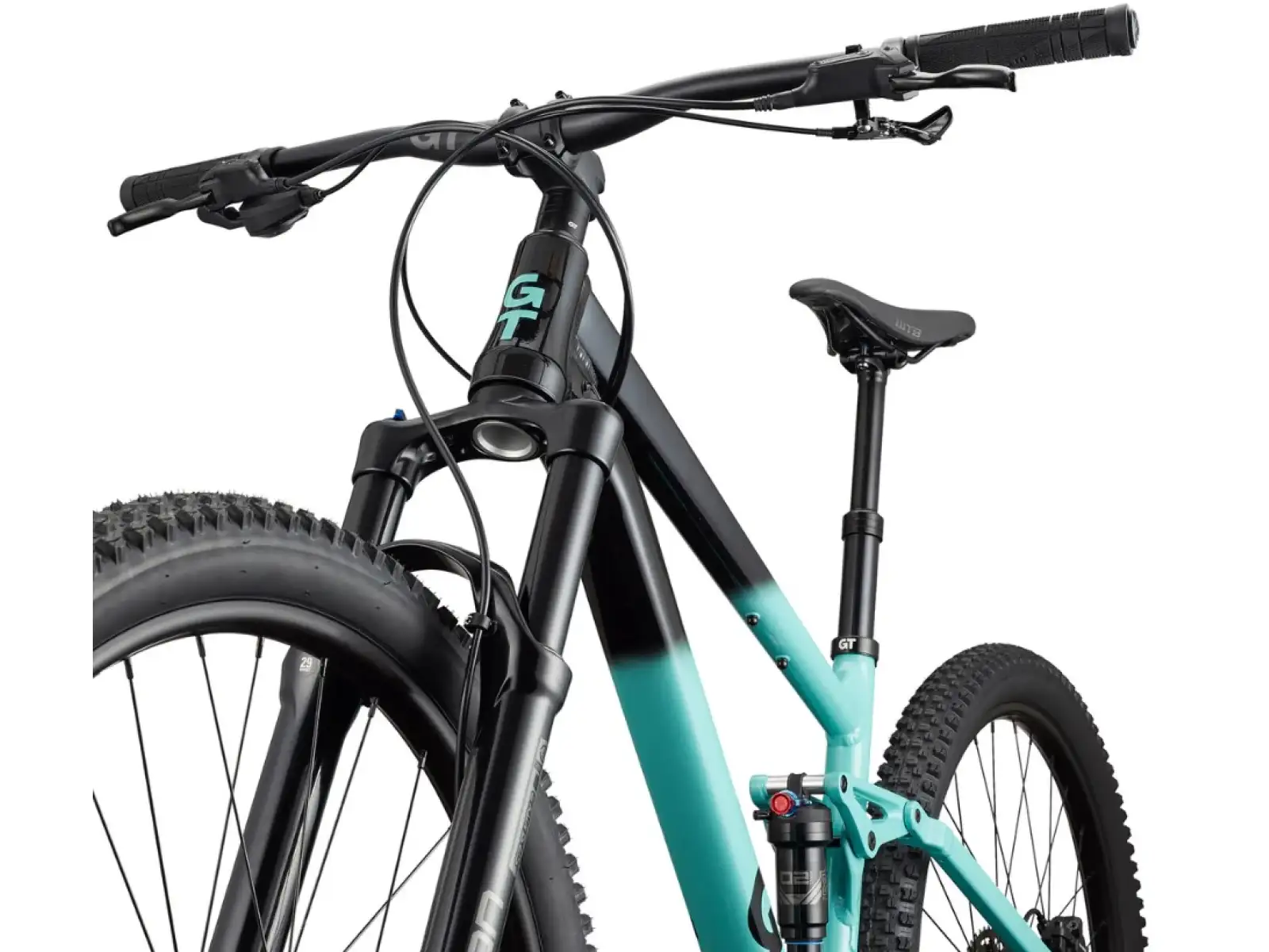GT Zaskar FS 29 Comp mountain bike Sea Green
