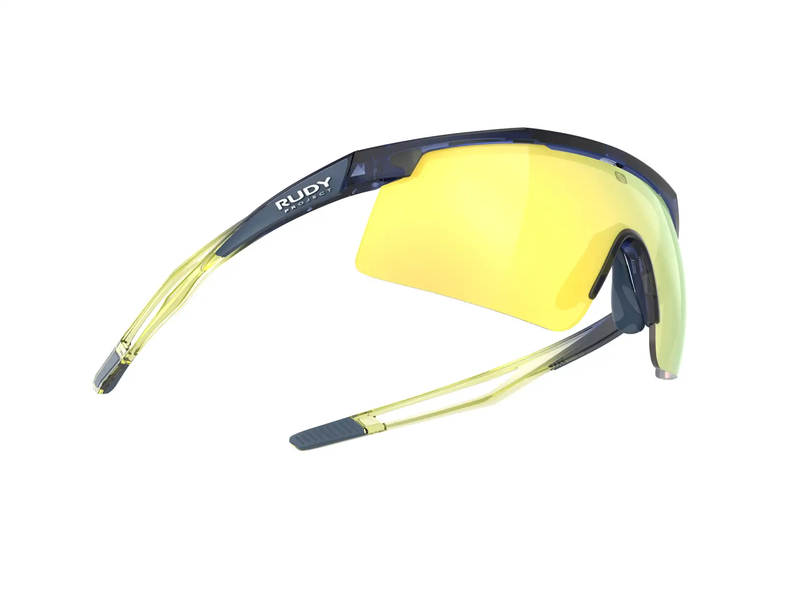 Rudy Project Turbolence sport glasses Crystal Blue Avio/Apple Green Fade Gloss