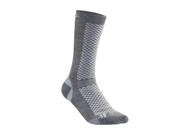 Craft Warm Mid socks 2 pairs grey
