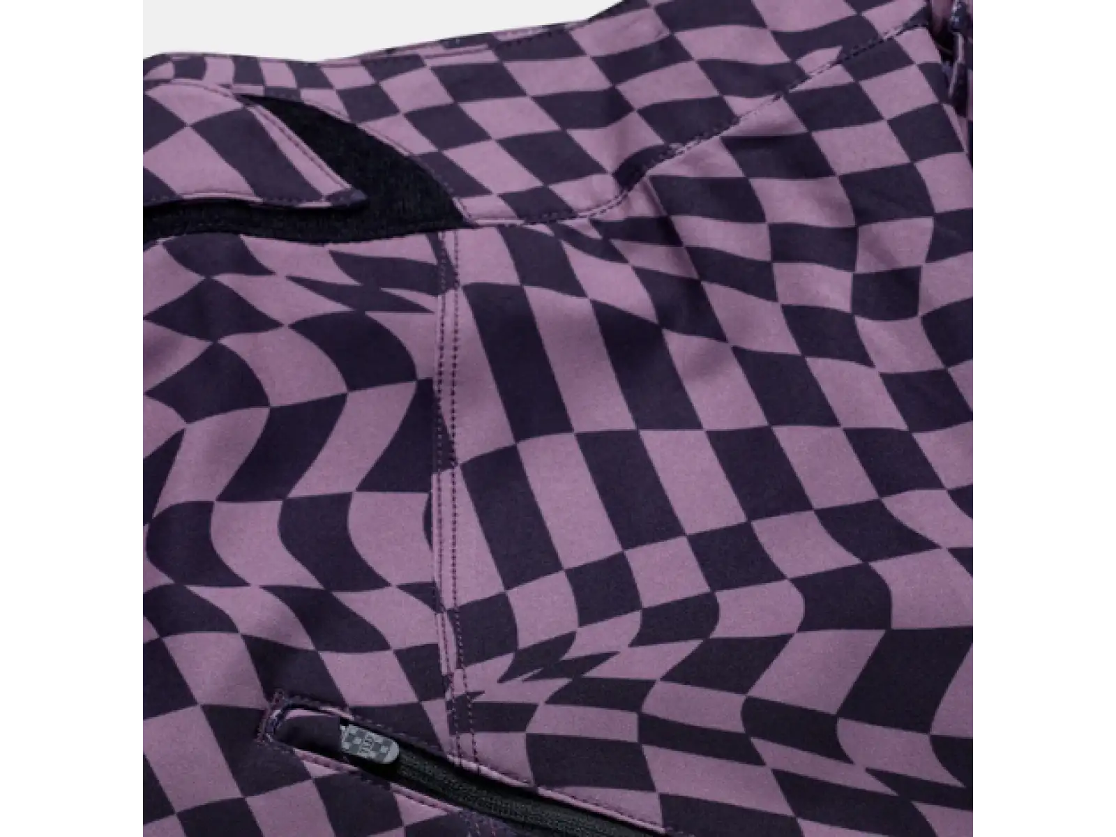 Troy Lee Designs Lilium Twisted Checkers women's MTB pants Deep Purple