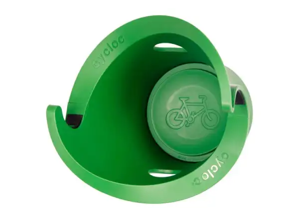 Cycloc Solo bike holder wall green