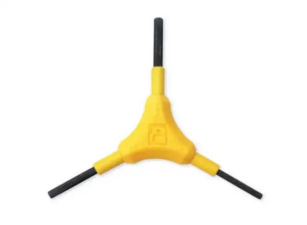 Pedros Y Hex Allen key 4, 5, 6 mm yellow