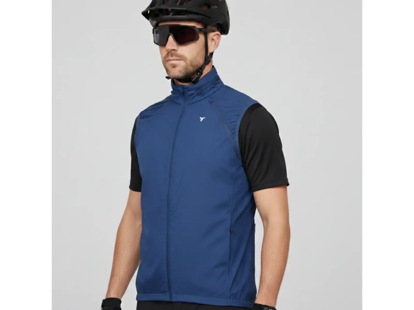 Silvini Vetta men's cycling jacket Navy
