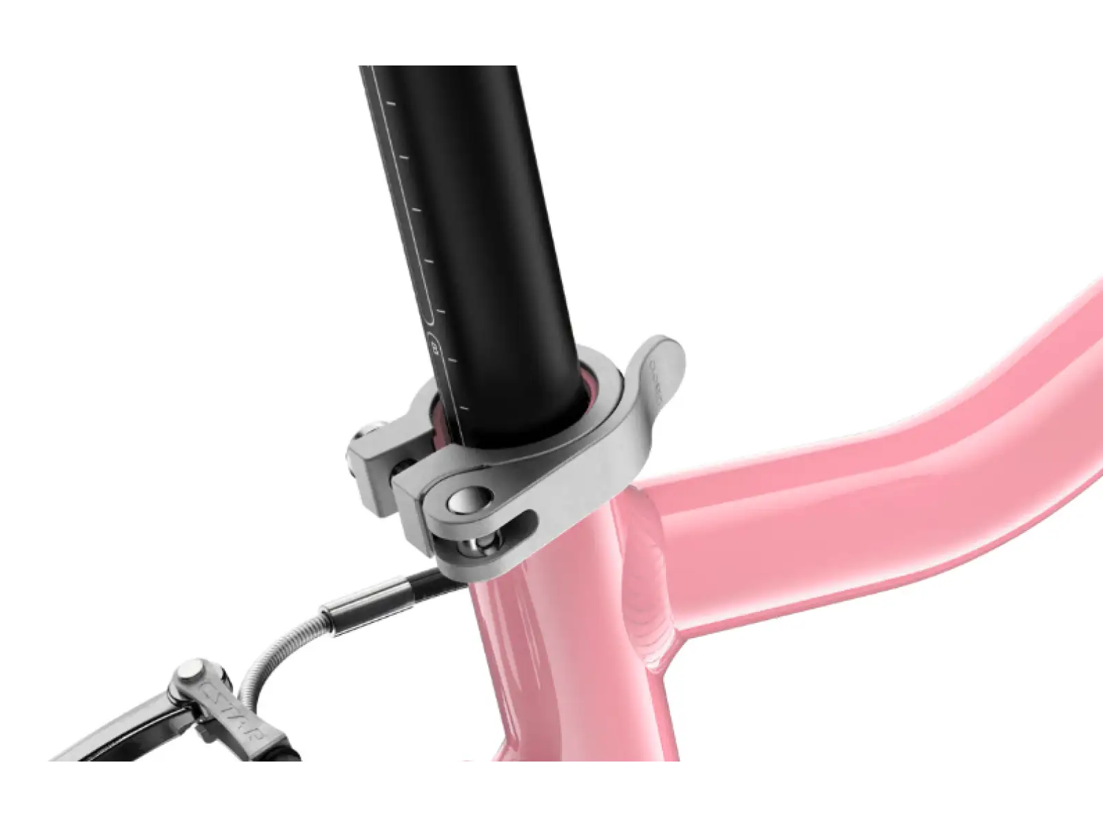 Woom Go 4 children's bike 20" Powder Pink