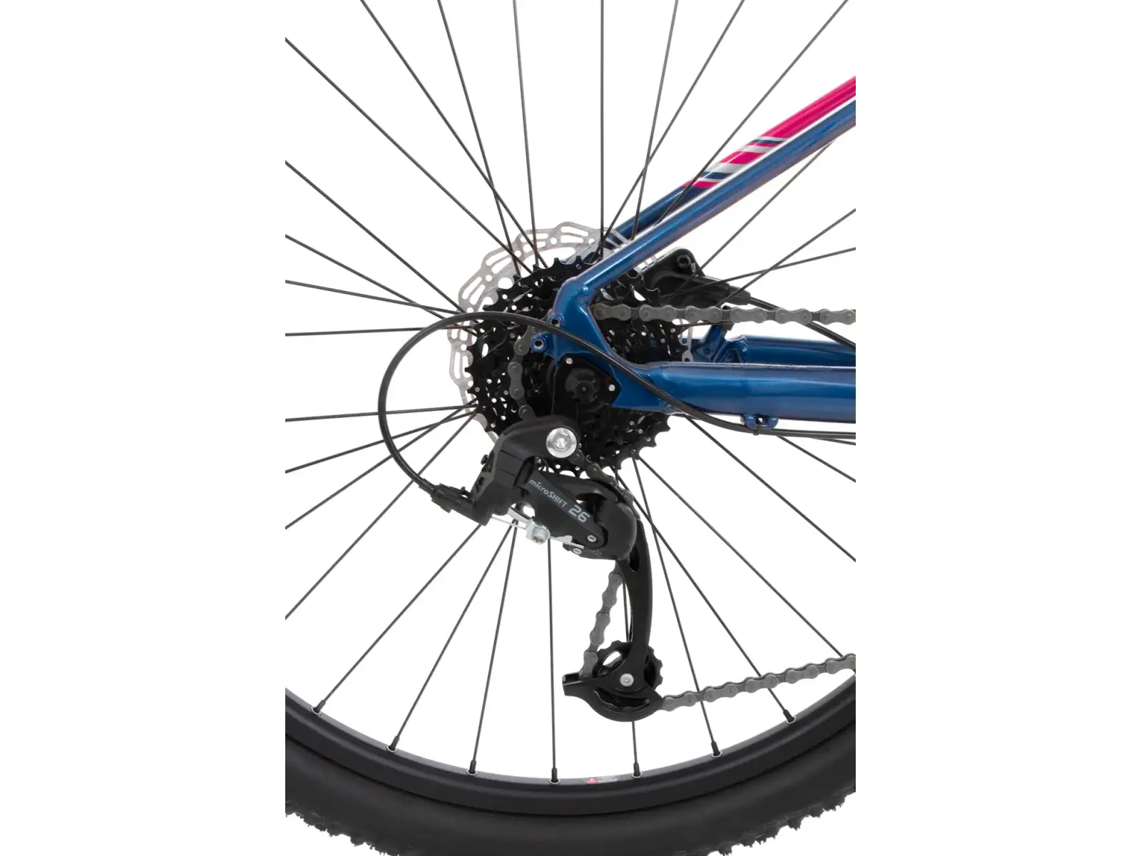 Rock Machine Catherine 70-27 gloss dark blue/pink/silver mountain bike