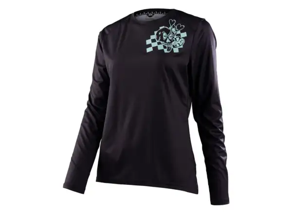 Troy Lee Designs Lilium women's jersey long sleeve Micayla Gatto Black