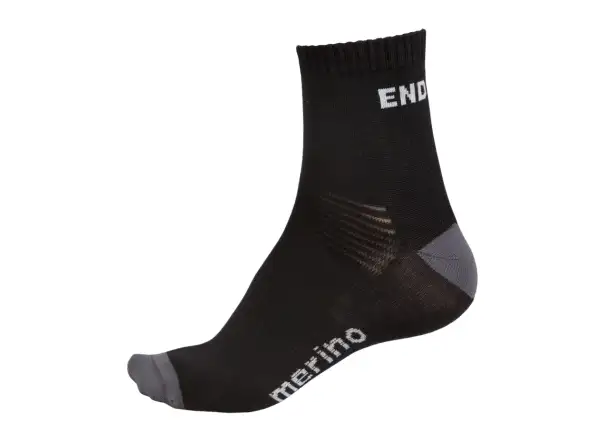 Endura BaaBaa Merino socks 2 pack black