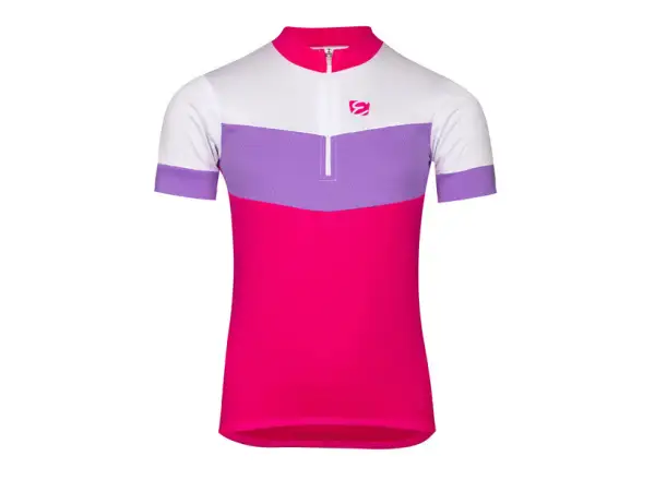 Etape Peddy 2.0 kids jersey short sleeve Lila/Pink