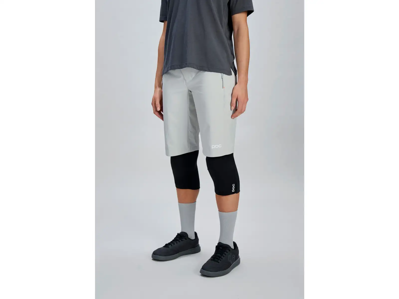 POC Motion women's shorts Granite Grey