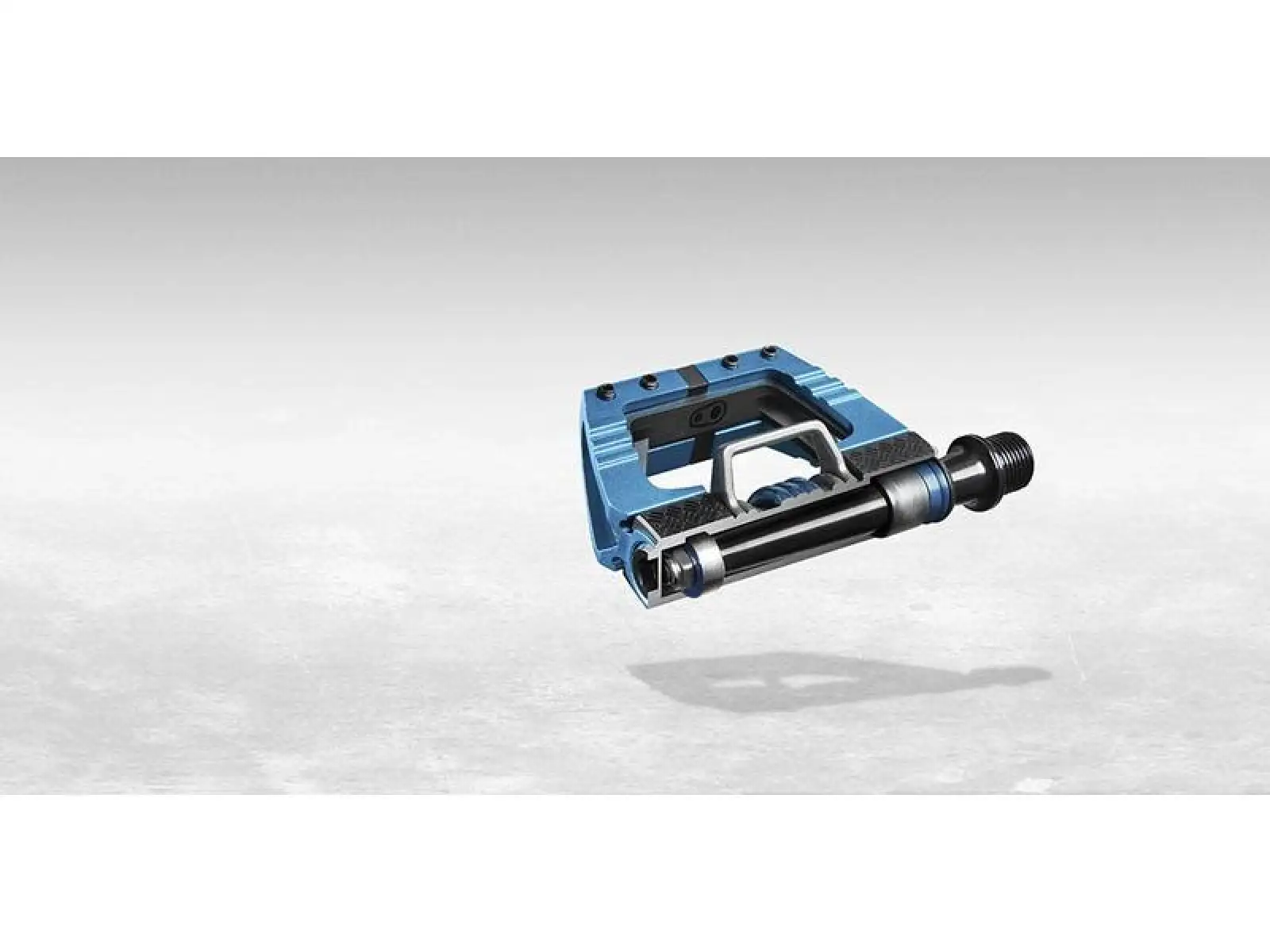 Crankbrothers Mallet Enduro clipless pedals light blue