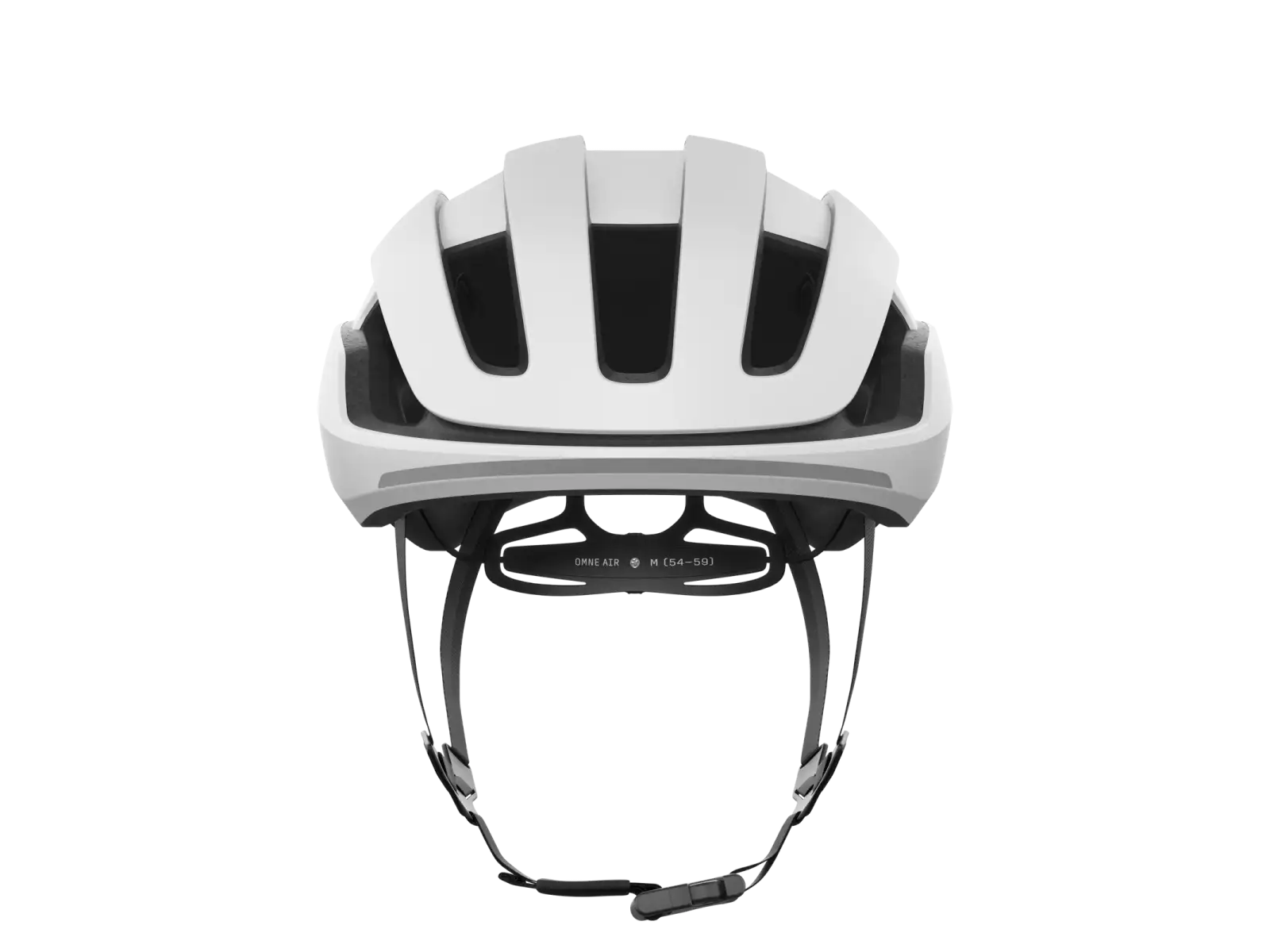 POC Omne Beacon MIPS road helmet Hydrogen White/Fluorescent Orange Matt