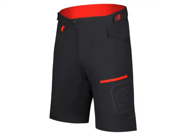 Etape Freedom 3.0 men's loose shorts black/red