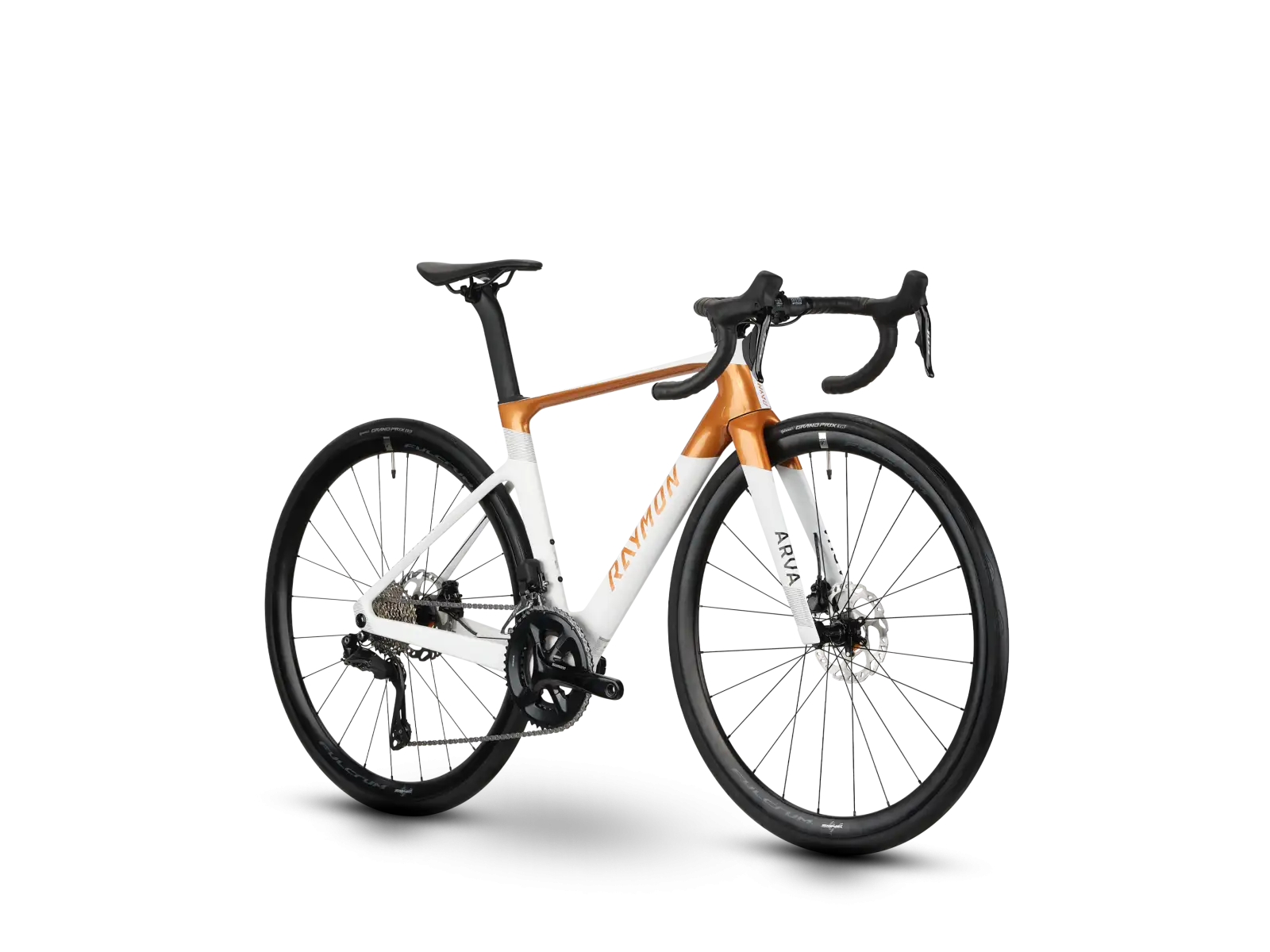 Raymon Arva Comp gravel bike White/Copper