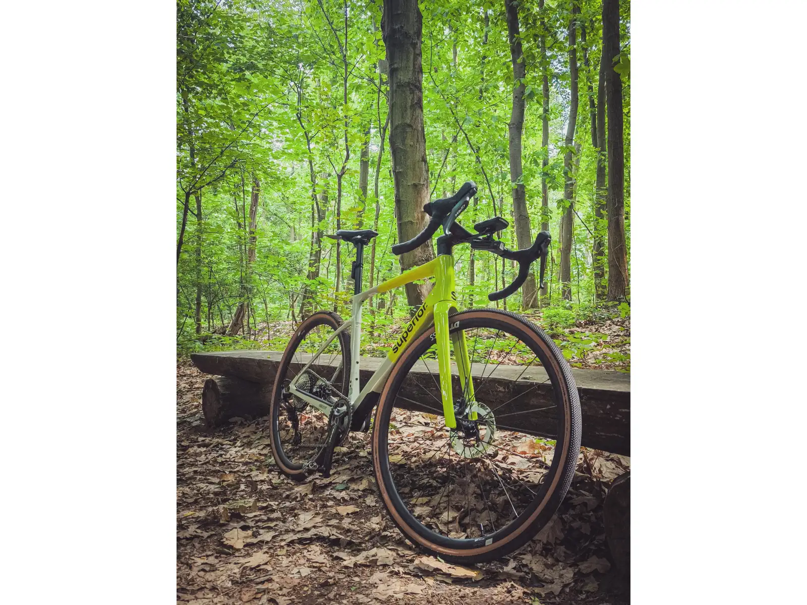 Superior XR 9.7 GR Gloss gravel bike Grey/Racing Yellow