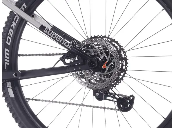 Superior eXP 6.5 mountain e-bike Matte Dark Chrome/BKlack
