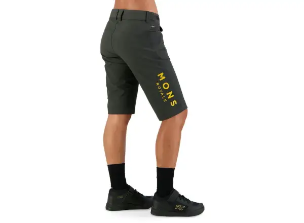 Mons Royale Momentum 2.0 WMNS women's shorts black / gold