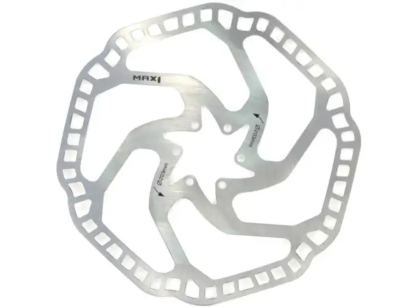 MAX1 brake rotor 203 mm silver