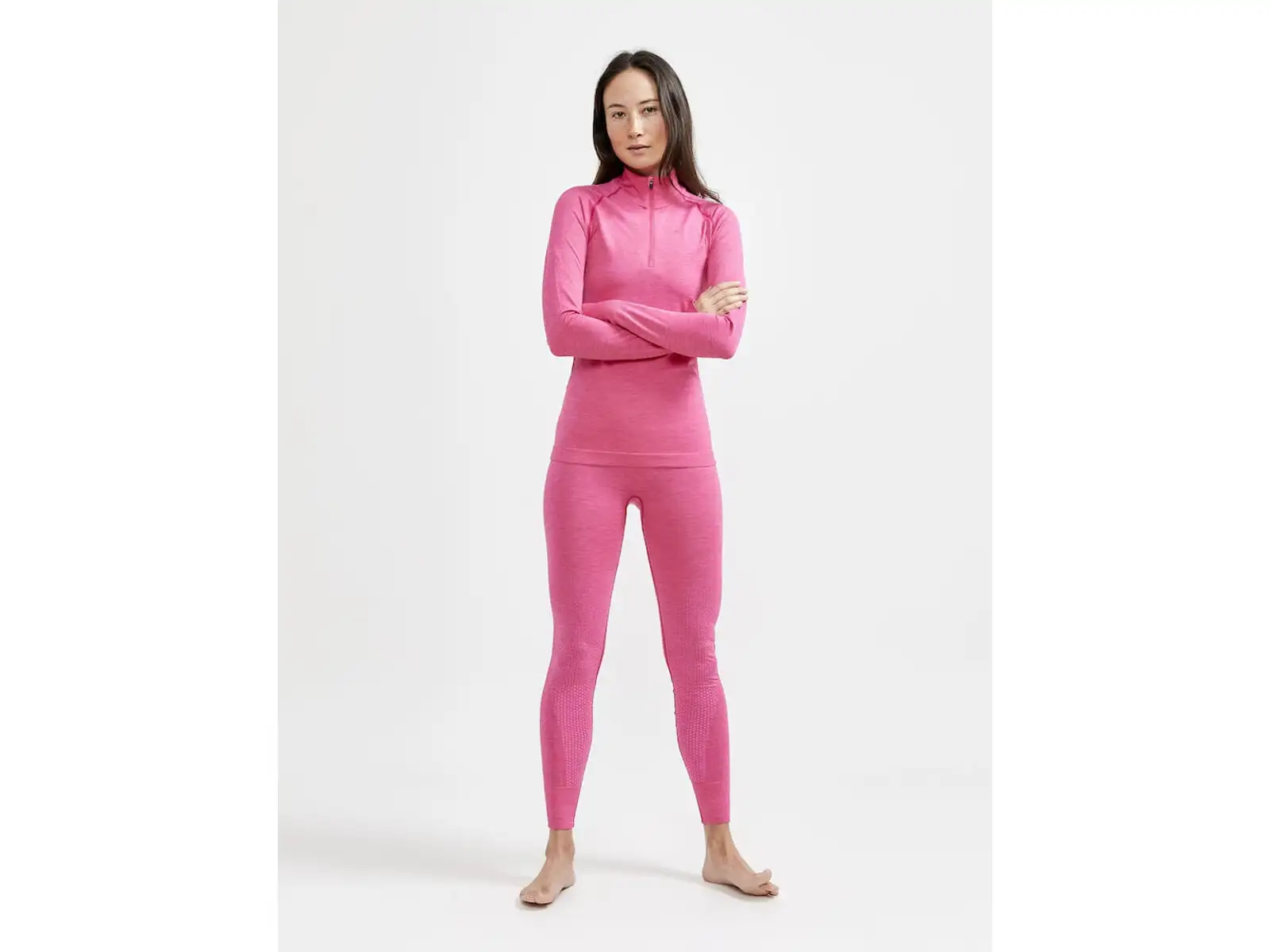 Craft CORE Dry Active Comfort women's base pants pink