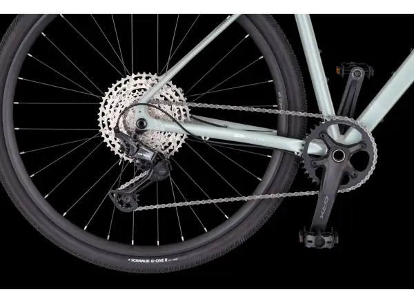 4Ever Gromvel Elite gravel bike Ghost pearl