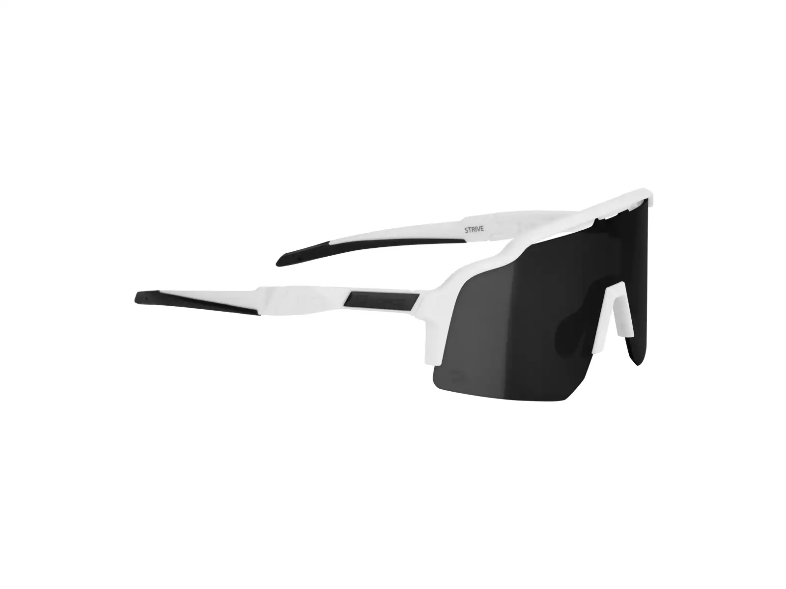 Force Strive glasses white/black mirrored lens