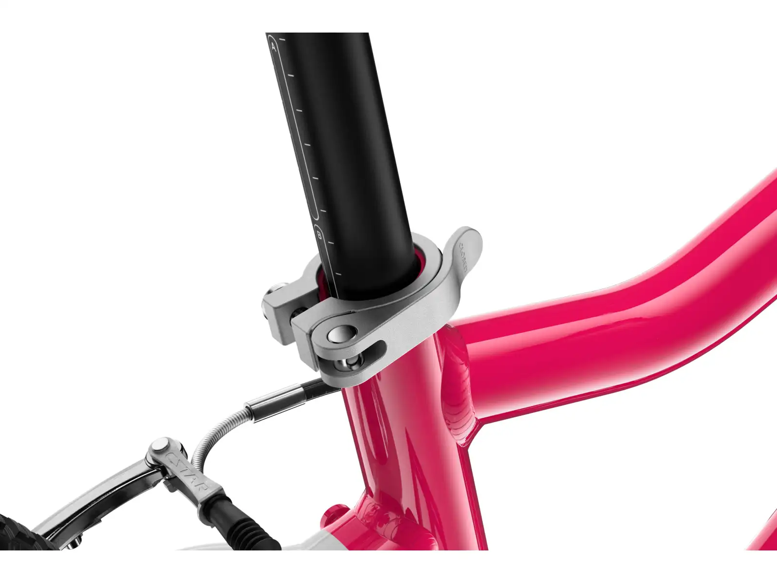 Woom GO 3 Automagic children's bike 16" Hot Pink