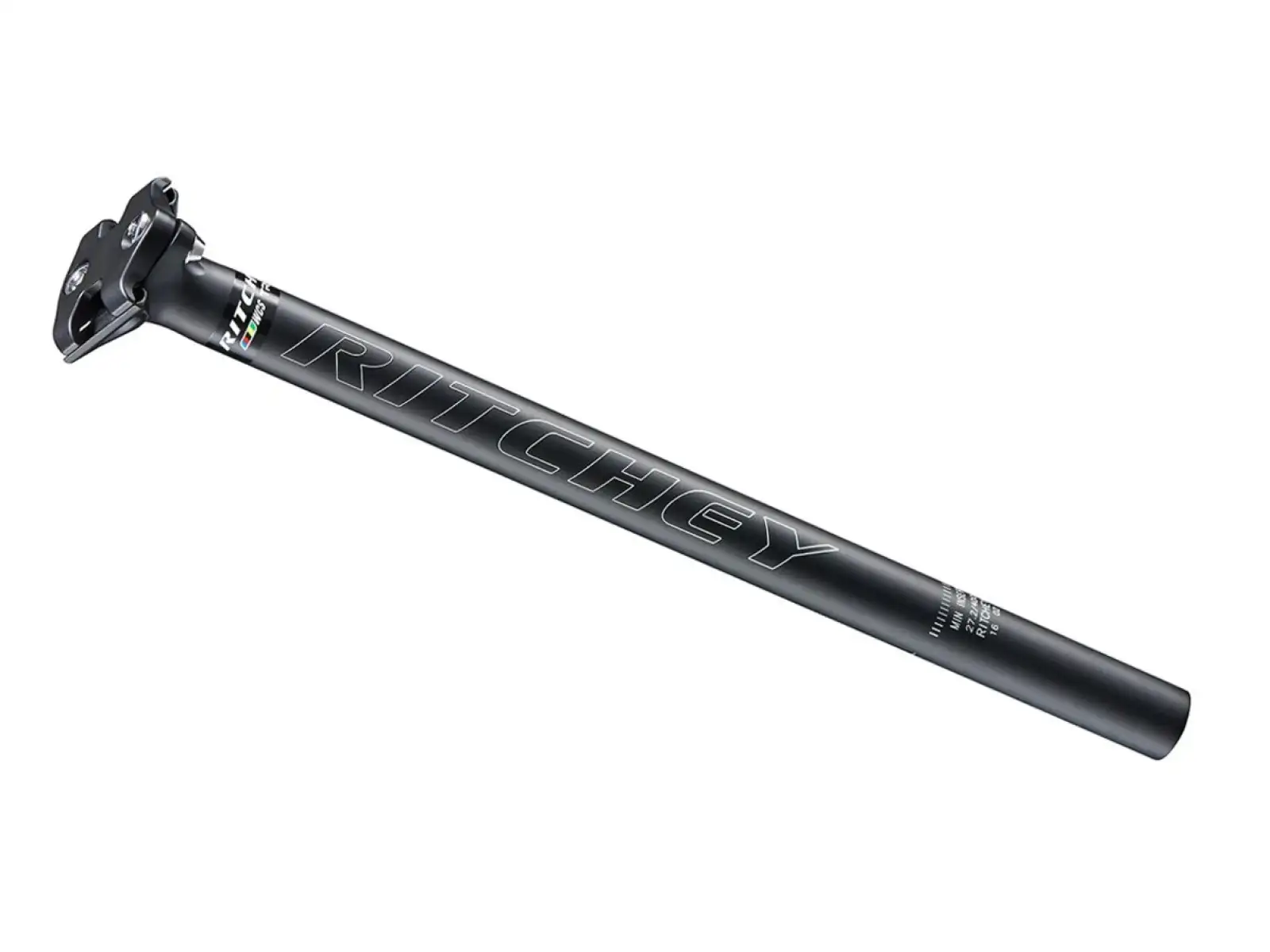 Ritchey WCS Trail Zero seatpost 31.6 mm offset 0 mm Blatte Black