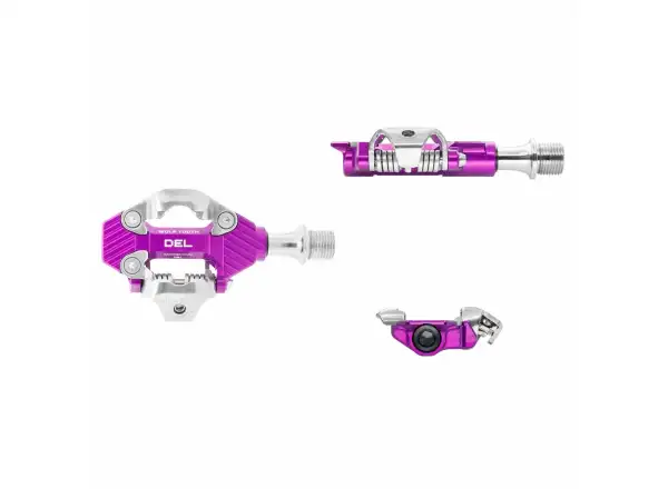 WOLF TOOTH DEL Gravel Race Clipless pedals Ultraviolet Purple