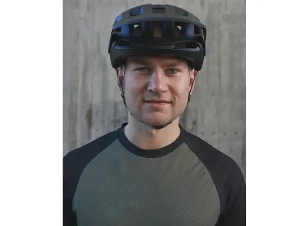 POC Kortal helmet Uranium Black/Argentite Silver Matt
