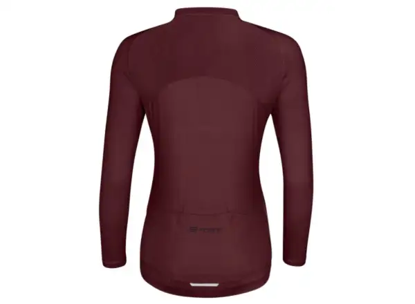 Force Charm Lady jersey long sleeve bordo