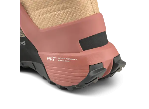 Salewa Wildfire NXT Mid GTX women's hiking boots Quicksand/Etruscan Red