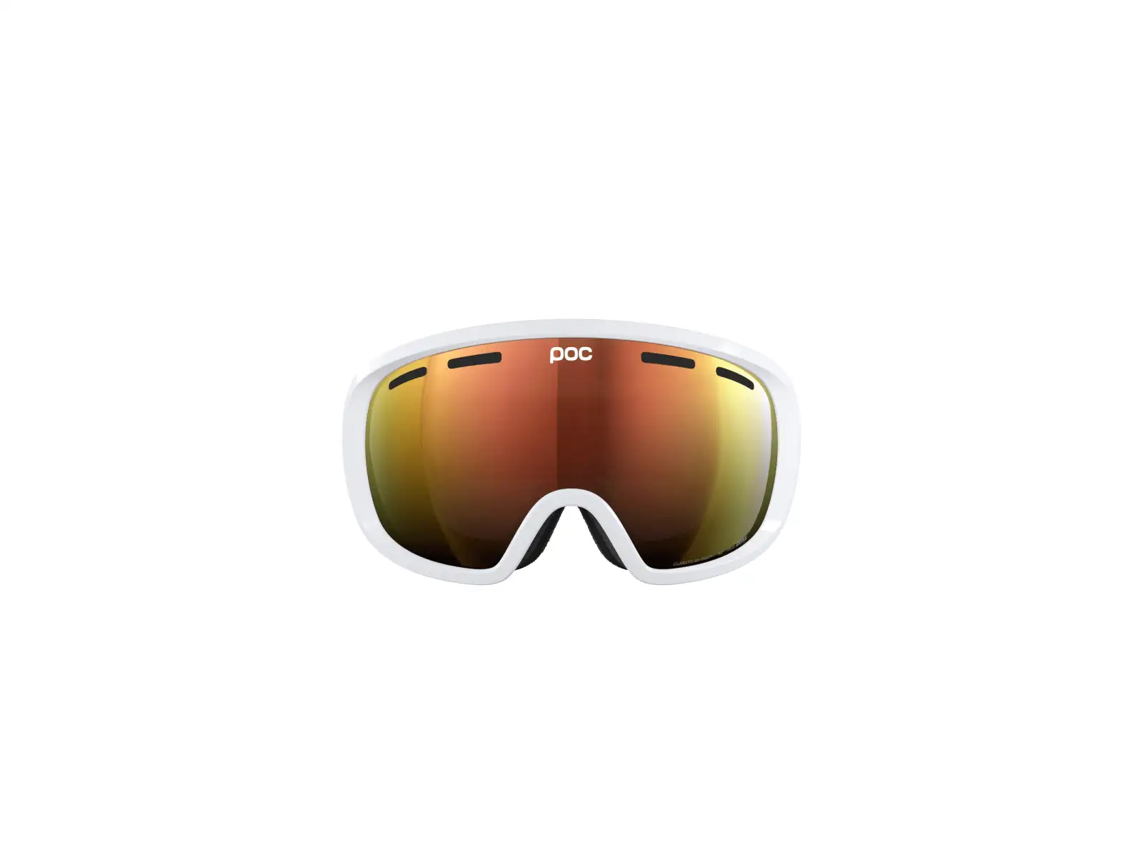 POC Fovea WF ski goggles Hydrogen White/Partly Sunny Orange