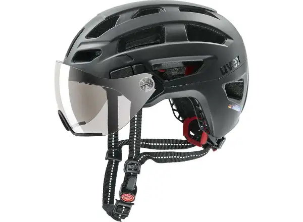 Uvex Finale Visor helmet Black Mat