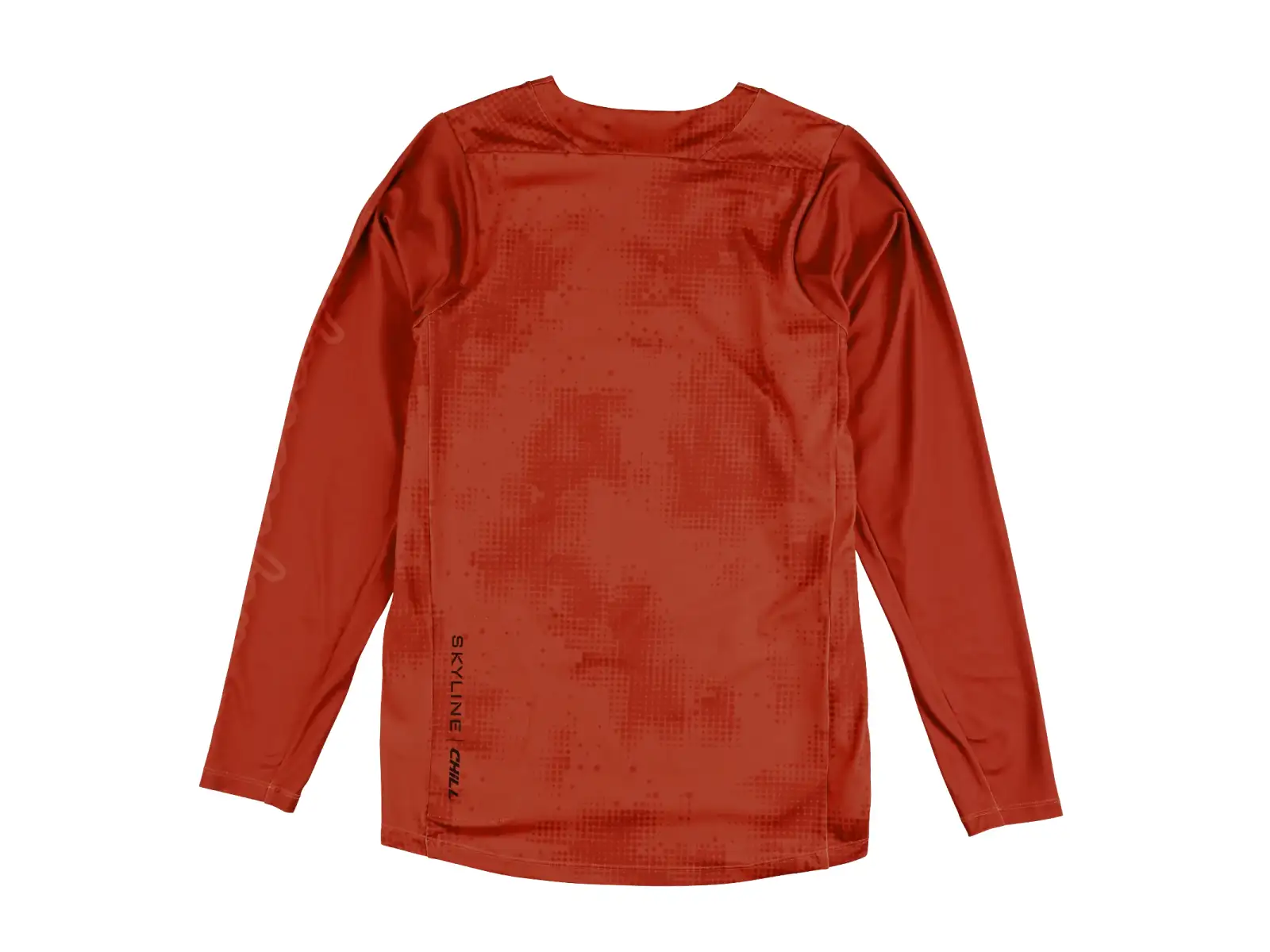 Troy Lee Designs Skyline Chill men's jersey long sleeve Scattered Fire Orange