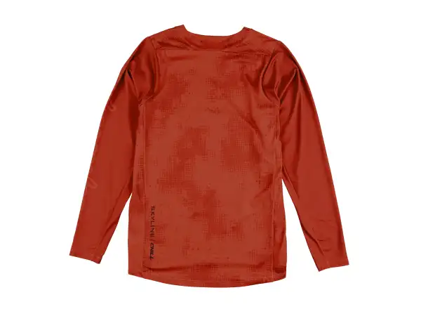 Troy Lee Designs Skyline Chill men's jersey long sleeve Scattered Fire Orange