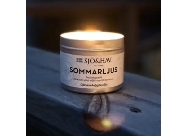 Sjö&Hav citronella candle against mosquitoes 200g