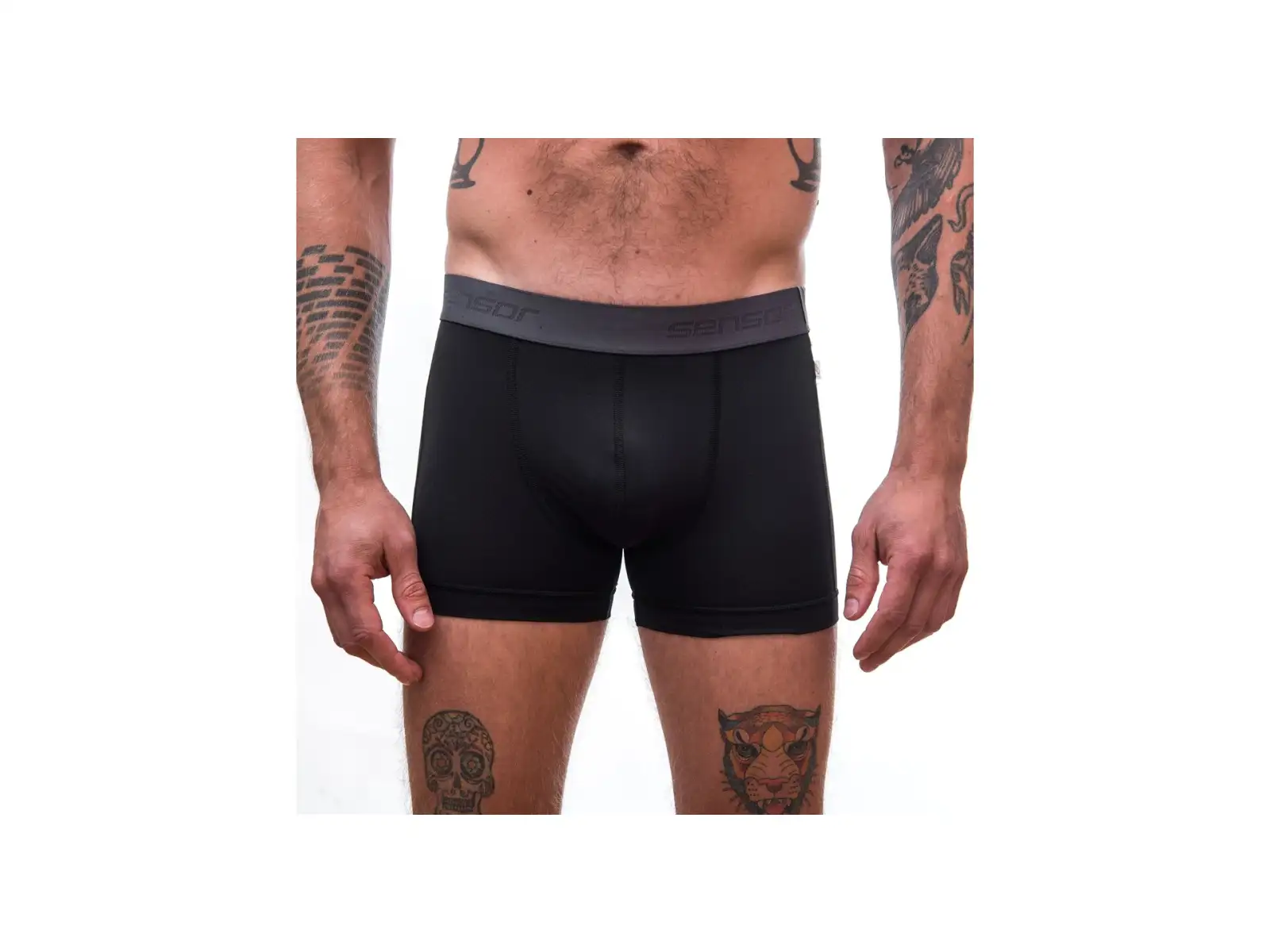 Sensor Coolmax Tech 3-pack men's base layer black/sapphire