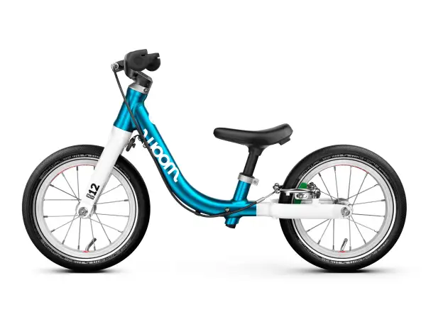 Woom GO 1 children's balance bike 12" Metallic Blue
