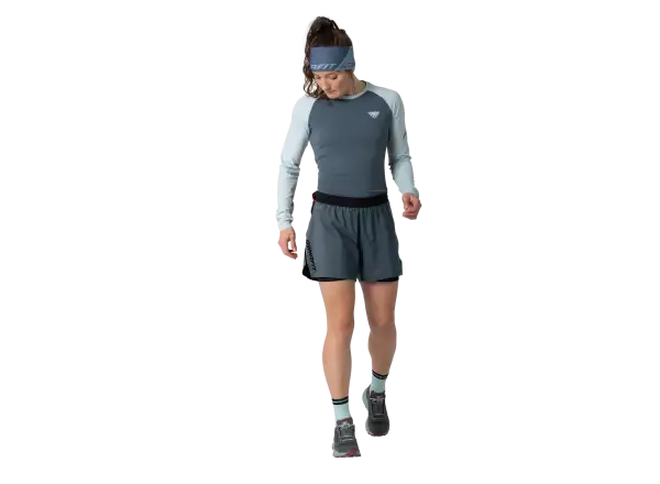 Dynafit Alpine Pro 2in1 women's running shorts Cinder