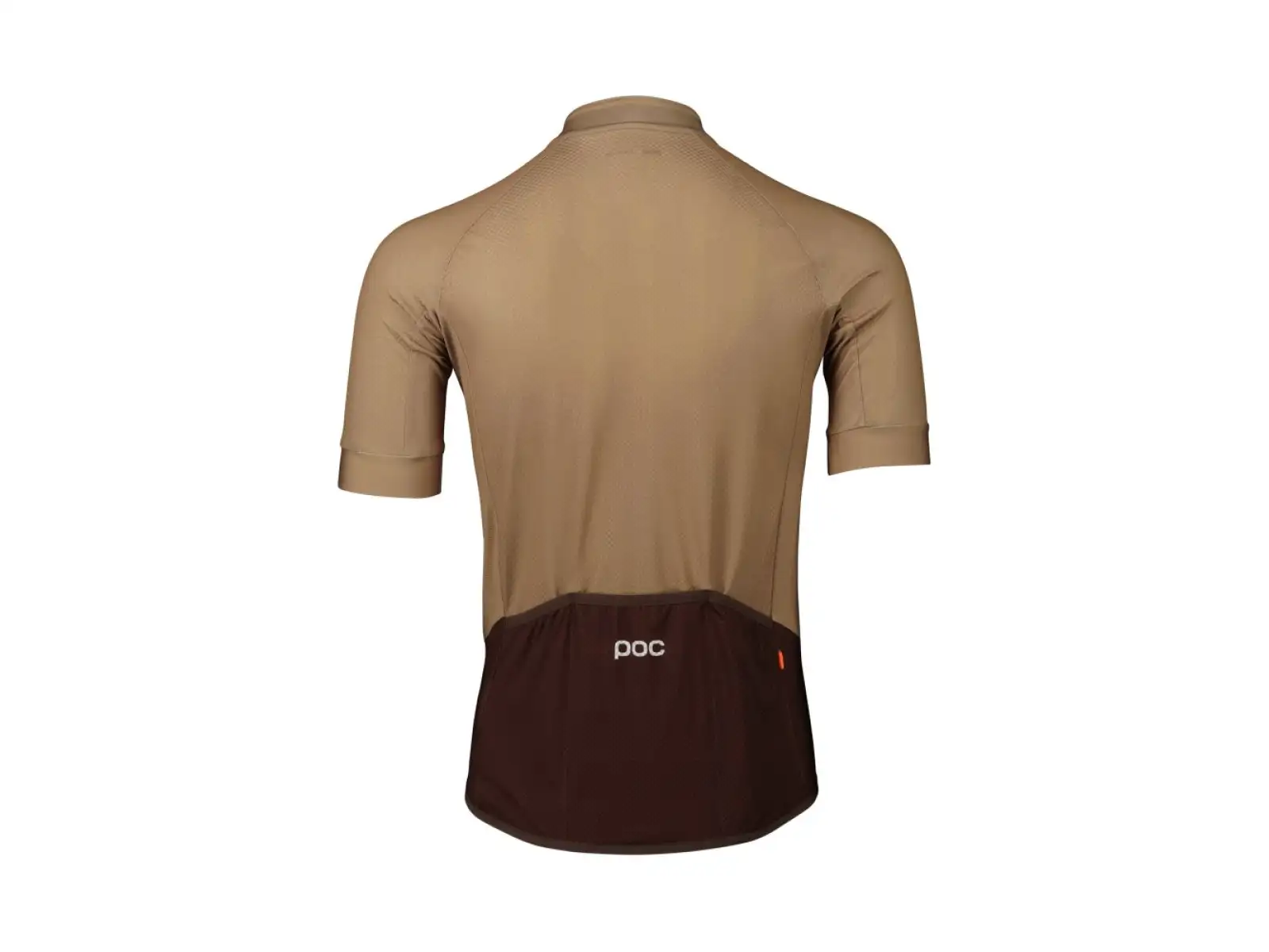 POC Essential Road Logo men's jersey short sleeve Jasper Brown/Axinite Brown