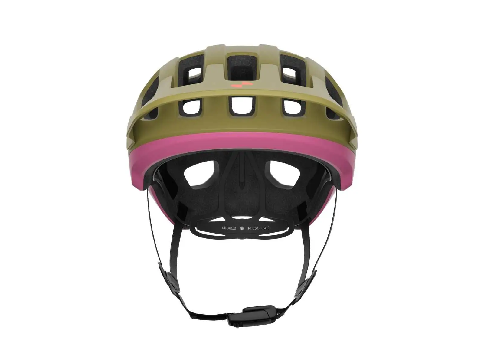 POC Cularis helmet Olivine Green Matt/Thulite Pink Matt