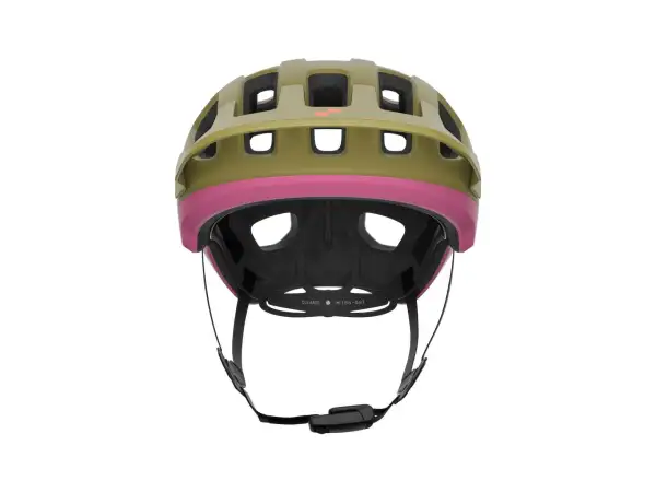 POC Cularis helmet Olivine Green Matt/Thulite Pink Matt