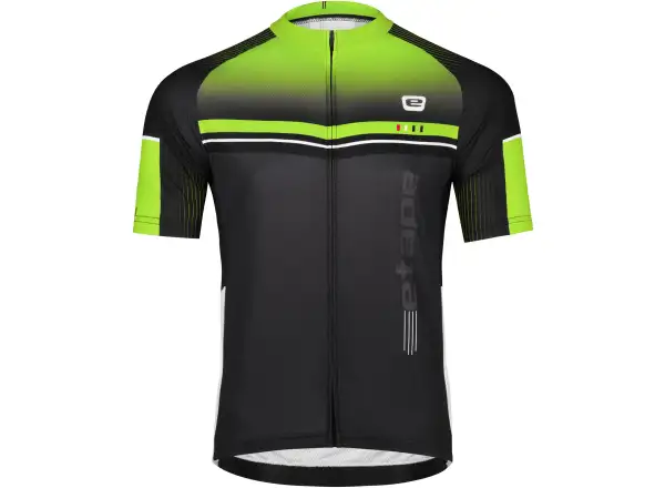 Etape Maestro men's jersey black/yellow fluo